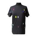 T-Shirt adulte Diamonds Navy - Peut être utilisé comme basique ou pour attirer l'attention - superbes chemises et tops | Stadtlandkind