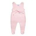 Romper merino wool with feet pink - Rompers and overalls in various colors and shapes | Stadtlandkind