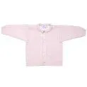 Veste de bébé en laine mérinos rose - Des pulls et des cardigans en tricot pour une protection optimale contre le froid | Stadtlandkind