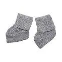 Babyschuhe Merinowolle grau-mélange - Socken in verschiedenen Variationen für dein Baby | Stadtlandkind