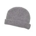 Hat Merino wool grey-mélange