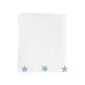 Serviette de bain étoiles bleu - Serviettes douces et serviettes de douche | Stadtlandkind