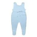 Romper merino wool with feet light blue - Rompers and overalls in various colors and shapes | Stadtlandkind