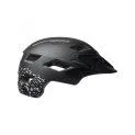 Sidetrack Child Helmet matte black/silver fragments - Helmets, reflectors and accessories so that our children are well protected | Stadtlandkind