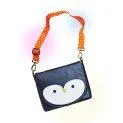 Bag Polly (Pinguin) with orange Belt - Something very special - the first kindergarten bag | Stadtlandkind