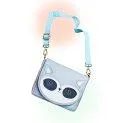 Bag Wally (racoon) with light blue belt
