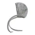 Baby cap merino, light grey melange - Beanies and hats to protect your baby from wind and weather | Stadtlandkind