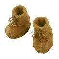 Schühchen Merinowolle Safran melange - Hochwertige Schuhe für die Abenteuer deines Babys | Stadtlandkind