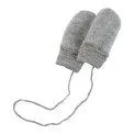 Baby-Fistula without thumb light grey melange - Accessoires with sense for your baby | Stadtlandkind