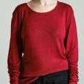 Bamboo Sweater red - That certain something with knit sweaters and cardigans | Stadtlandkind