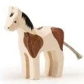 Pinto Horse small wooden animal Trauffer