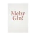 Postkarte von tadah.ch Mehr Gin - Papeterie Artikel für Büro und Schule | Stadtlandkind