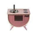 Play kitchen, old pink - Cook a delicious meal in the play kitchen | Stadtlandkind