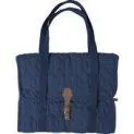 Sac à langer, matelassé, bleu royal - Des sacs à langer spacieux aux designs superbes et pratiques | Stadtlandkind