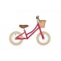 Gingersnap Balance Bike 12 Zoll cerise - Laufräder im Retrostil für die Kleinsten | Stadtlandkind