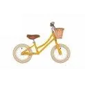 Gingersnap Balance Bike 12 pouces jaune - Des vélos de course de style rétro pour les plus petits | Stadtlandkind