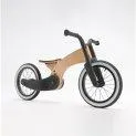 Wishbone Bike Cruise natural black - Retro-style running bikes for the little ones | Stadtlandkind