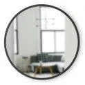 Umbra Mirror Hub Black - Mirrors as a great decoration in any room | Stadtlandkind
