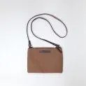Clutch Charlie mahogany, leather brown - Comfortable, stylish and can be taken everywhere - handbags and weekenders | Stadtlandkind