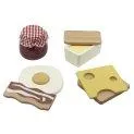 Sebra Food: Breakfast made of wood - Toy food for the most delicious dishes from the play kitchen | Stadtlandkind