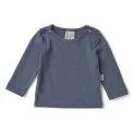 Baby Shirt 1/1 ELOI sailor blue - Long-sleeve shirts for the cooler days made of sustainable materials | Stadtlandkind