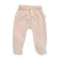 Baby Trousers with Foot ROBYN powder rose
