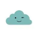 Dreams clouds wall decoration - mint - Poster + wall decoration for your children's room | Stadtlandkind