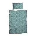 LEVIN menthe/vert pin, housse de couette 160x210 cm - Du beau linge de lit fabriqué à partir de matériaux durables | Stadtlandkind