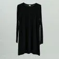 Cashmere knit dress black