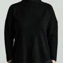 Pull-over en tricot mérinos noir - Ce petit quelque chose avec les pulls et les cardigans de ligne | Stadtlandkind