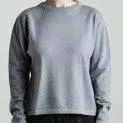 Cashmere knit jumper brown grey