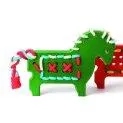 Schnurpfel-Pony grün - Spielsachen zum Basteln und Werken für kreative Köpfe | Stadtlandkind