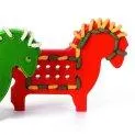 Schnurpfel-Pony rot - Spielsachen zum Basteln und Werken für kreative Köpfe | Stadtlandkind