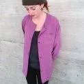 Erwachsenen Bluse Nicky Iris Pink - Perfekt für einen chicen Look - Blusen und Hemden | Stadtlandkind