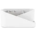 Porte-ustensiles de bain Umbra Glam blanc - De beaux distributeurs de savon pour la salle de bain | Stadtlandkind