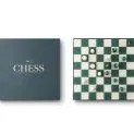Spiel CLASSIC Chess grün - Gesellschaftsspiele für die Zeit mit Freunden und Familie | Stadtlandkind