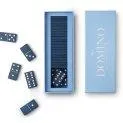 CLASSIC Domino bleu clair - Des jeux de société pour passer du temps avec vos amis et votre famille | Stadtlandkind