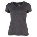 Women's functional T-shirt Loria anthracite - Exercise is good and with our selection relaxes even more | Stadtlandkind
