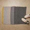 Nola Teppich anthra, senf 60x90 cm - Kuschelig weiche Teppiche und Spieldecken für jedes Zuhause | Stadtlandkind