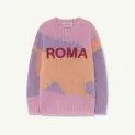 Strickpullover Pink Roma City Bull - Sweatshirts und tollen Strick halten deine Kinder auch an kalten Tagen warm | Stadtlandkind