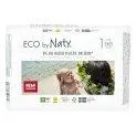 NATY Organic FSC Diapers New Born No. 1 - Diapers and wet wipes made from certified and compostable materials | Stadtlandkind