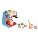 Machine à café Spielba avec capsules - Faites un gâteau avec les cuisines et les magasins de jouets. | Stadtlandkind