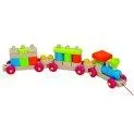 Spielba Bau-Zug - Nachziehspielzeug für die Kleinsten | Stadtlandkind
