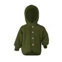 Hooded Jacket Merino Wool Reed Melange - A jacket for every season for your baby | Stadtlandkind