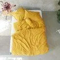 LOUISE miel, housse de couette 160x210 cm - Du beau linge de lit fabriqué à partir de matériaux durables | Stadtlandkind