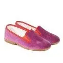 Slipper Velvet Pink midi - Practical and cool slippers for your kids | Stadtlandkind