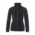 Women's fleece jacket Maika black - Wind-repellent and light - our transitional jackets and vests | Stadtlandkind