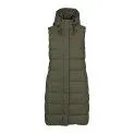 Women's thermal gilet Jasmin ivy green - The somewhat different jacket - fashionable and unusual | Stadtlandkind