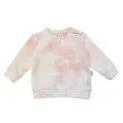 Sweatshirt pour bébé rose dye
