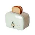 Miniatur Toaster & Brot mint - Möbel und Zubehör für das Puppenhaus | Stadtlandkind